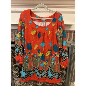 Axyeh winter mini dress, floral size women’s large (bin BB)